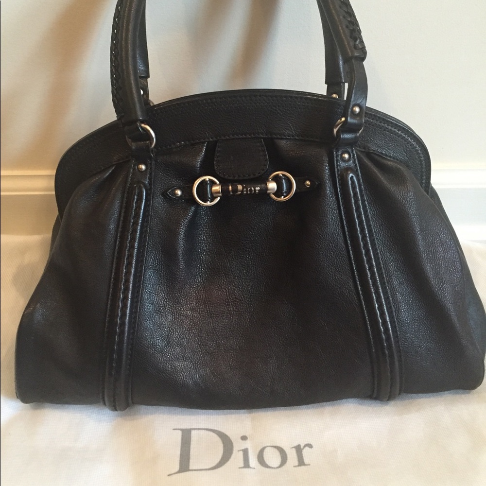 Authentic Christian Dior Black Bag - Picture 2 of 9